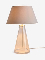 Sosandar Silver Glass Cone Table Lamp - Image 7 of 7