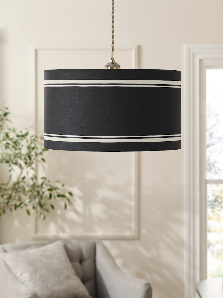 Sosandar Black Easyfit Drum Shade - Image 2 of 5