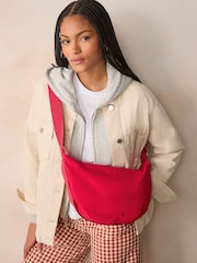 Red Large Nylon Sling Bag - Image 1 of 10