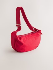 Red Large Nylon Sling Bag - Image 6 of 10