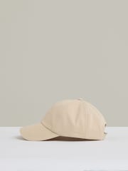Reiss Washed Stone Elias Cotton Logo-Embroidered Baseball Cap - Image 3 of 5