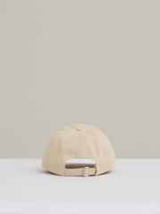 Reiss Washed Stone Elias Cotton Logo-Embroidered Baseball Cap - Image 4 of 5