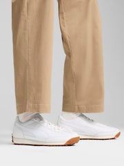 Puma White Easy Rider Leather Trainers - Image 1 of 7