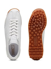 Puma White Easy Rider Leather Trainers - Image 6 of 7