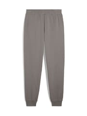 Puma Grey Fleece Cuffed Leg ESS No. 1 Logo Sweatpants - Image 2 of 2