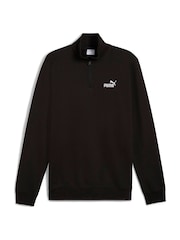 Puma Black ESS No 1 Logo Half-Zip Fleece - Image 1 of 2