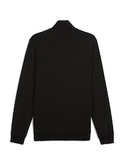 Puma Black ESS No 1 Logo Half-Zip Fleece - Image 2 of 2