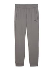 Puma Grey Double Knit Cuffed Leg Joggers - Image 1 of 2