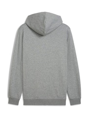 Puma Grey Small No. 1 Logo Hoodie Fleece - Image 2 of 2