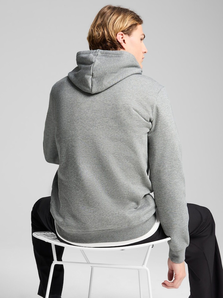 Puma Grey Small No. 1 Logo Hoodie Fleece - Image 2 of 5 Puma Grey Small No. 1 Logo Hoodie Fleece - Image 2 of 5