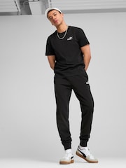 Puma Black ESS Small No 1 Logo 100% Cotton T-Shirt - Image 1 of 7