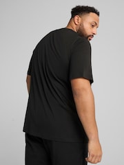 Puma Black ESS Small No 1 Logo 100% Cotton T-Shirt - Image 4 of 7