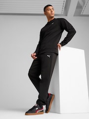 Puma Black PUMATECH Double Knit Cuffed Leg Trousers - Image 3 of 7