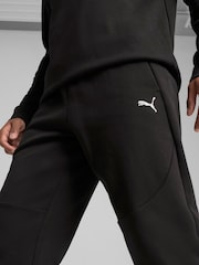 Puma Black PUMATECH Double Knit Cuffed Leg Trousers - Image 5 of 7