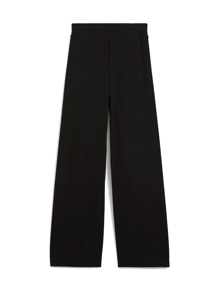 Puma Black ESS Small No 1 Logo High Waist Straight Leggings - Image 6 of 6 Puma Black ESS Small No 1 Logo High Waist Straight Leggings - Image 6 of 6