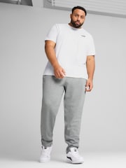 Puma White ESS Small No 1 Logo 100% Cotton T-Shirt - Image 1 of 7