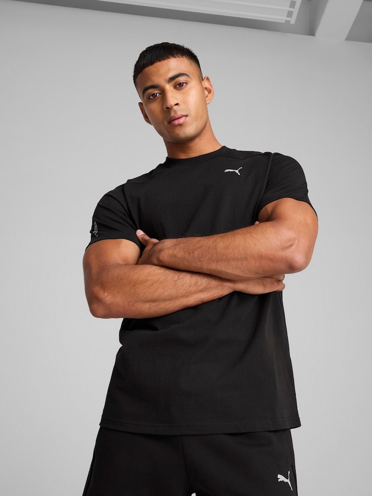 Puma Black PUMATECH T-Shirt - Image 1 of 5 Puma Black PUMATECH T-Shirt - Image 1 of 5