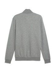 Puma Grey ESS No 1 Logo Half-Zip Fleece - Image 2 of 2