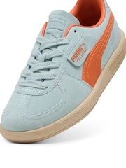 Puma Blue/Orange Palermo Trainers - Image 5 of 6
