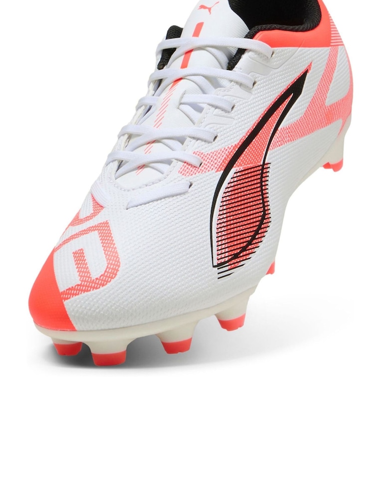 Puma White Ultra 5 Play Fg/ag Football Boots - Image 5 of 6