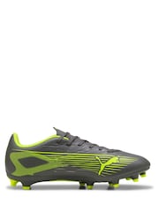 Puma Grey Junior Ultra 5 Play Football Boots - Image 1 of 6