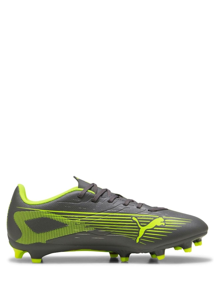 Puma Grey Junior Ultra 5 Play Football Boots - Image 1 of 6