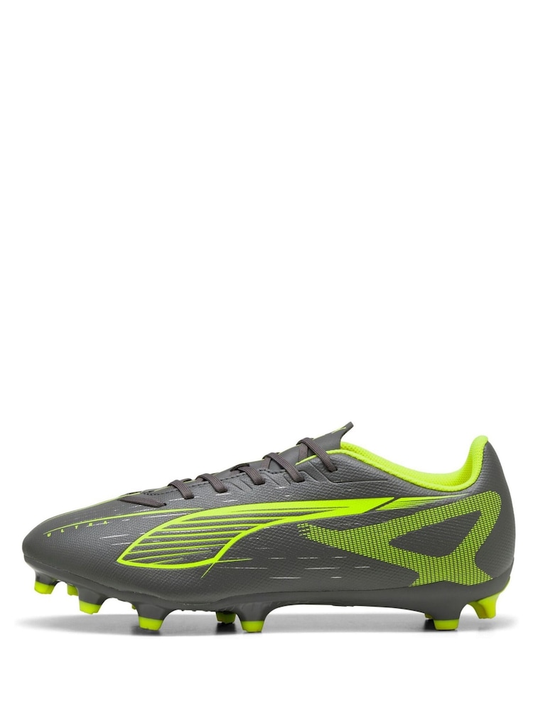 Puma Grey Junior Ultra 5 Play Football Boots - Image 2 of 6