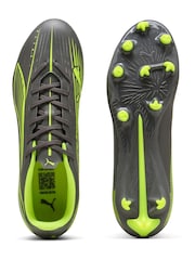 Puma Grey Junior Ultra 5 Play Football Boots - Image 4 of 6