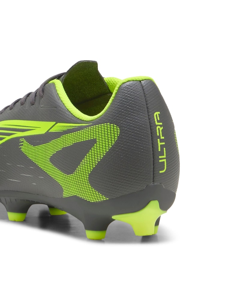 Puma Grey Junior Ultra 5 Play Football Boots - Image 6 of 6