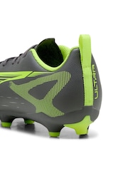 Puma Grey/Green Ultra 5 Play Football Boots - Image 6 of 6