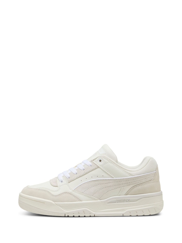 Puma Chalk White Rebound Retro Sneakers - Image 2 of 6