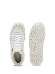 Puma Chalk White Rebound Retro Sneakers - Image 4 of 6