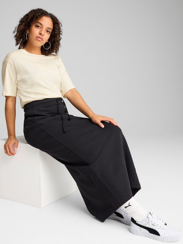 Puma Cream Womens ESS Relaxed T-Shirt - Image 1 of 3