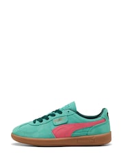 Puma Green Palermo Trainers - Image 2 of 5