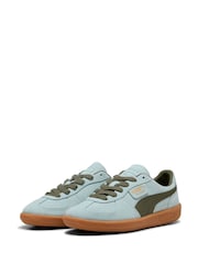 Puma Blue Palermo Trainers - Image 3 of 6