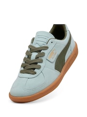 Puma Blue Palermo Trainers - Image 5 of 6