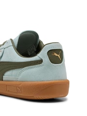Puma Blue Palermo Trainers - Image 6 of 6