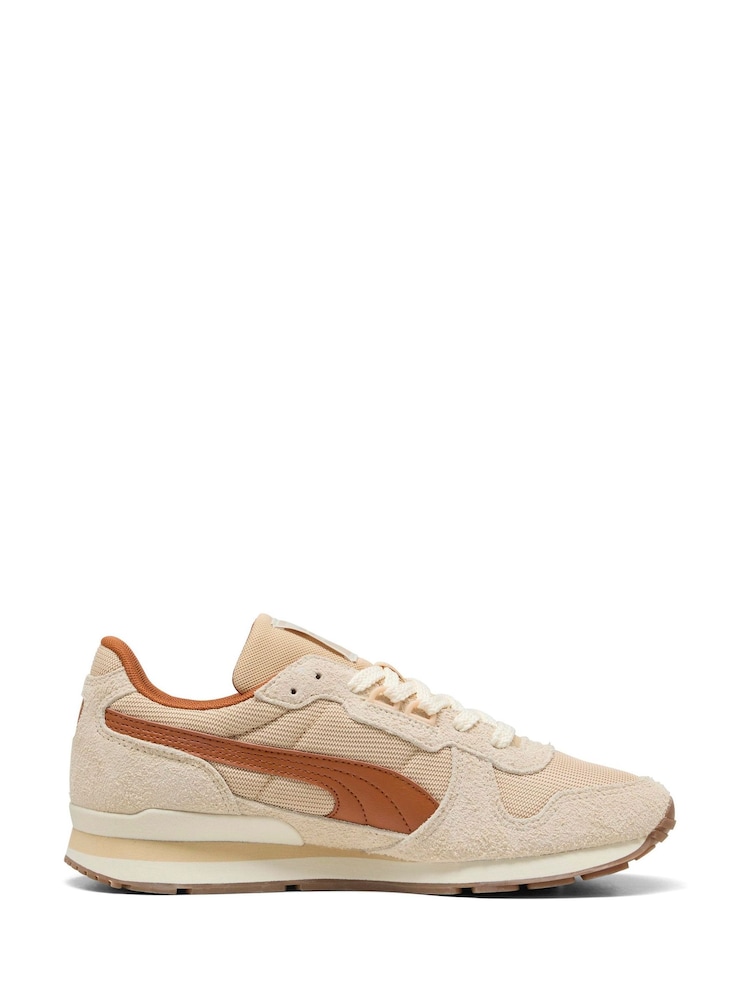 Puma Cream RX 737 Vintage Trainers - Image 1 of 6