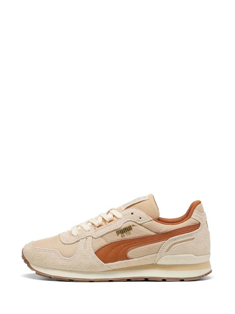 Puma Cream RX 737 Vintage Trainers - Image 2 of 6
