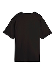 Puma Black Womens ESS Relaxed T-Shirt - Image 6 of 6