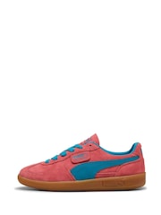 Puma Orange Palermo Trainers - Image 2 of 6