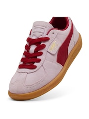 Puma Pink/Red Palermo Trainers - Image 5 of 6