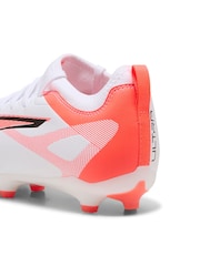 Puma White Boys Ultra 5 Match Fg/ag Football Boots - Image 6 of 6