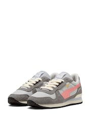 Puma Grey RX 737 Vintage Trainers - Image 3 of 6