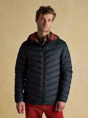 Joules Garrett Navy Showerproof Padded Jacket - Image 1 of 11