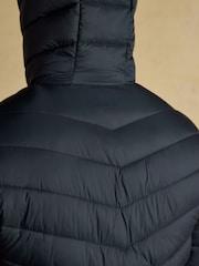 Joules Garrett Navy Showerproof Padded Jacket - Image 10 of 11