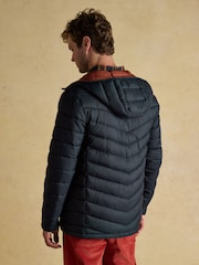 Joules Garrett Navy Showerproof Padded Jacket - Image 2 of 11
