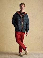 Joules Garrett Navy Showerproof Padded Jacket - Image 3 of 11