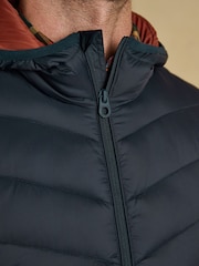 Joules Garrett Navy Showerproof Padded Jacket - Image 6 of 11