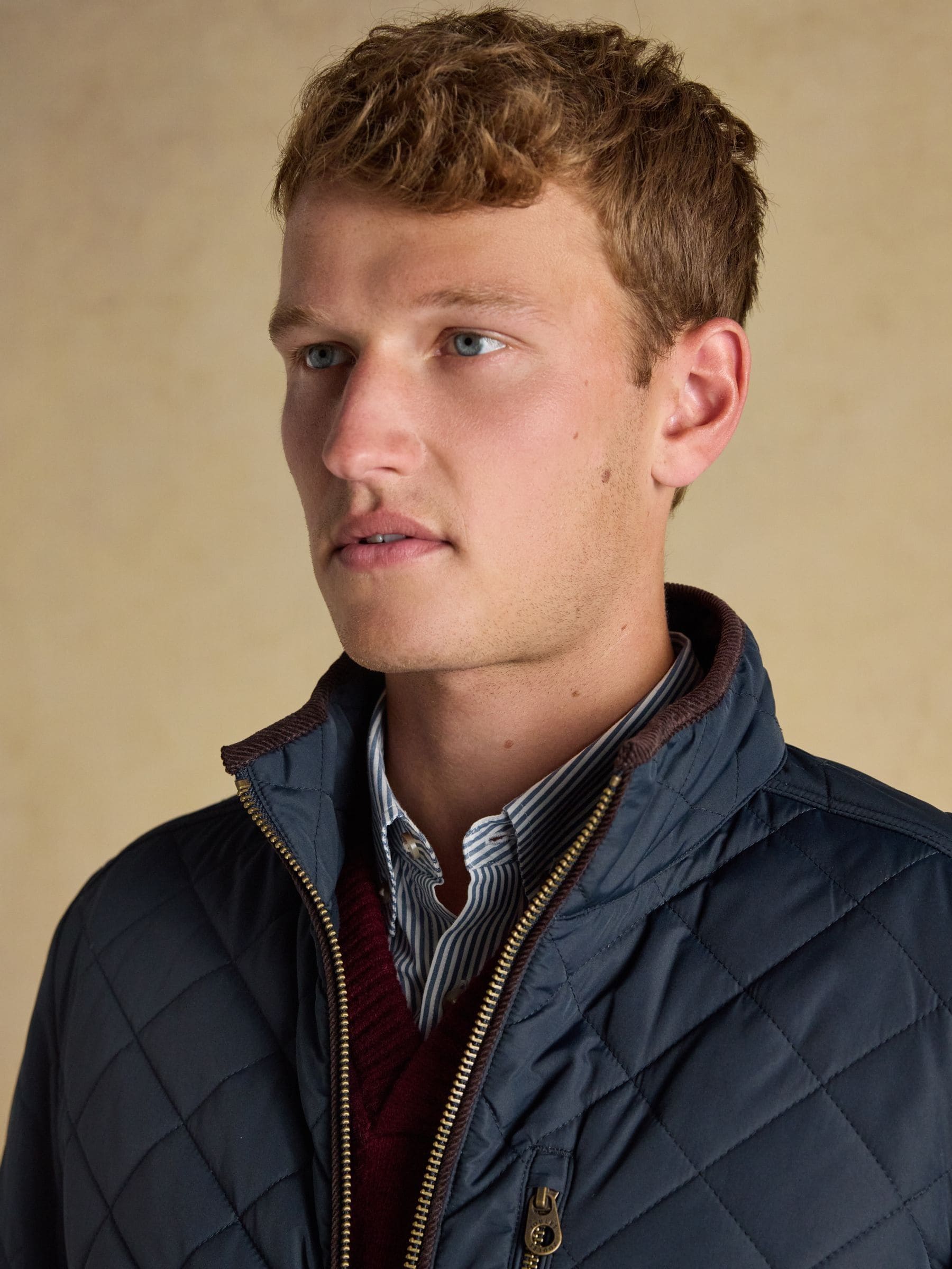 Joules☆ネイビーキルティングジャケット☆イギリス Buy Joules Maynard Navy Diamond Quilted Jacket from Next USA
